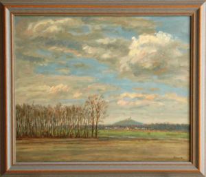 Off ern za Bory, 2006, oil on canvas panel (50x60)