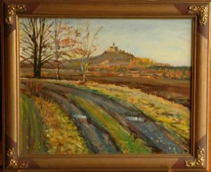 Off Kuntice, 2005, oil on canvas panel (40x50)