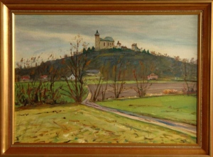 Od osady Kladivo, 2005, olej na lepence (50x70)