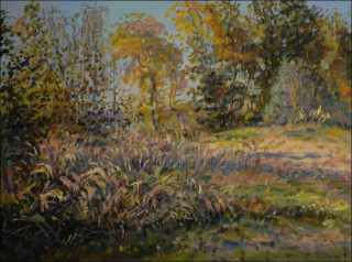 Autumn is Comming by The Oplatil Sand-pit, 2013, oil on canvas panel (60x80)